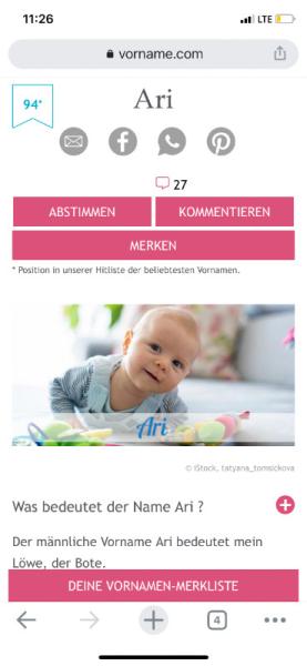 Bild zu Vorname jungs - Forum für August - Mamis