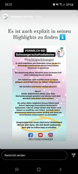 Bild zu Gestationsdiabetes/ Vormilch - Forum für August - Mamis