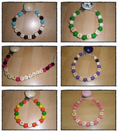 Bild zu *Schnullerketten, individuell und mit Namen NEU* - Forum für September - Mamis