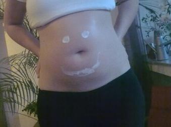 Bild zu 22 ssw mal von vorne :-) - Forum für September - Mamis