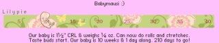 Bild zu noch 210 Tage..... - Forum für September - Mamis