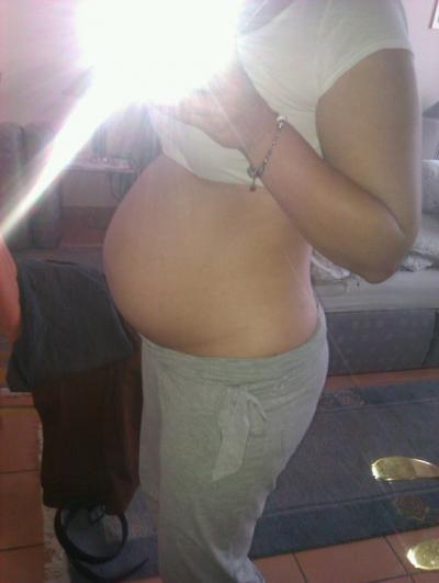 Bild zu Auch mal ein Babybauchfoto von mir - Forum für September - Mamis