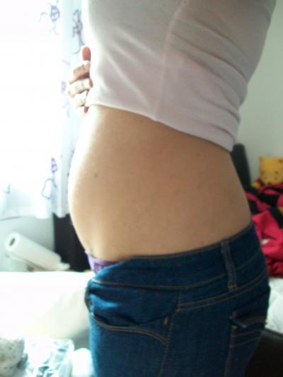 Bild zu Fang heute mal mit Bauchrunde an ;-) - Forum für September - Mamis