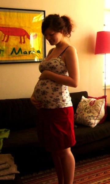 Bild zu Bauchrunde - wer macht mit :) - Forum für September - Mamis