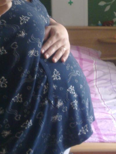 Bild zu Zeigt noch jemand ihre aktuelle Baby - "Pocke" ? - Forum für September - Mamis