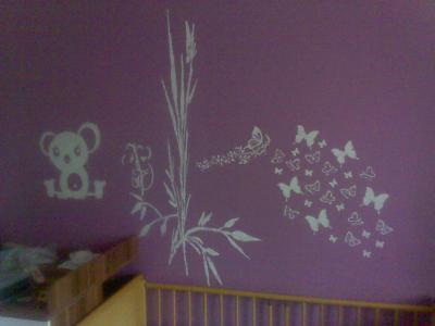 Bild zu Die farbige Wand im Kizi is soweit fertig^^ - Forum für September - Mamis