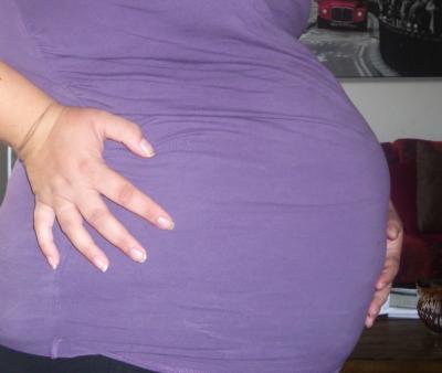 Bild zu Auch mal neue Bauchbildchen gemacht.... - Forum für September - Mamis