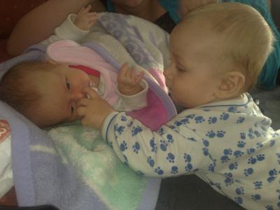 Bild zu isabella und luca damian :) - Forum für September - Mamis