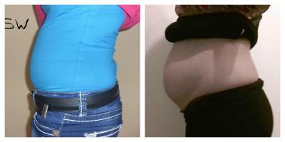 Bild zu bläh-oder babybauch??? - Forum für September - Mamis