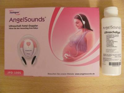 Bild zu AngelSounds - Ultraschallgerät - Fetaldoppler + Ultraschallgel - Forum für September - Mamis