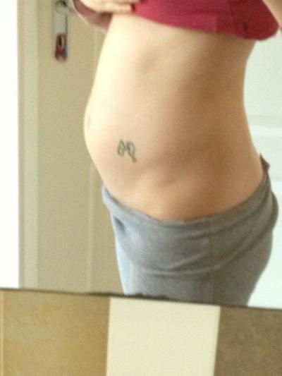 Bild zu ich mach trotzdem auch hier bauchrunde :-) - Forum für September - Mamis