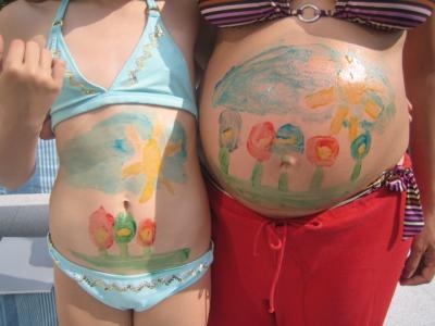 Bild zu Bauchmalfarbe - was nehmt ihr? - Forum für September - Mamis