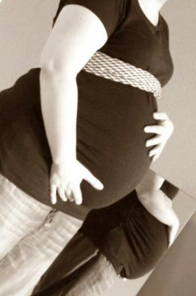 Bild zu mal ein Bauchbild von mir!!!!!! - Forum für September - Mamis