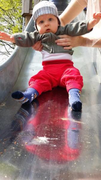 Bild zu ***Fynn aufem Spielplatz*** - Forum für September - Mamis