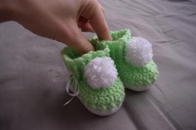 Bild zu nun klappt es:) hier meine häckelsachen :) - Forum für September - Mamis