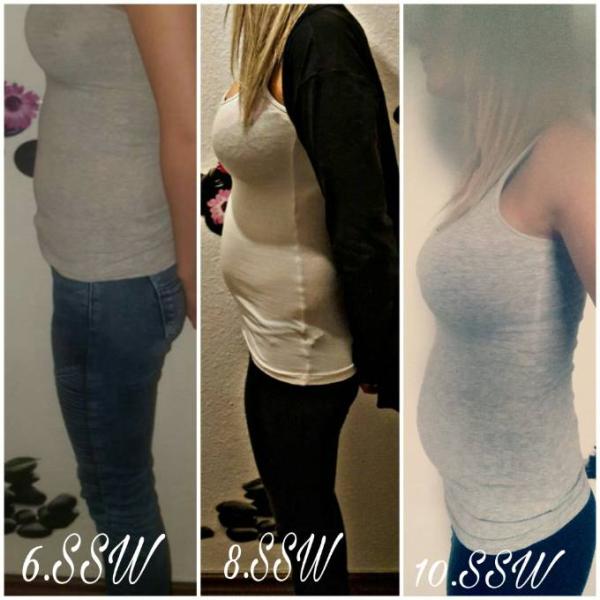 Bild zu Wächst euer Bauch auch so schnell ?? - Forum für September - Mamis