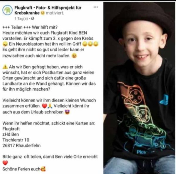 Bild zu Bitte um eine Postkarte  - Forum für September - Mamis