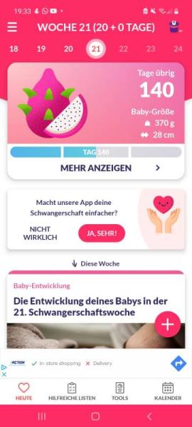 Bild zu Halbzeit 🥳 - Forum für September - Mamis