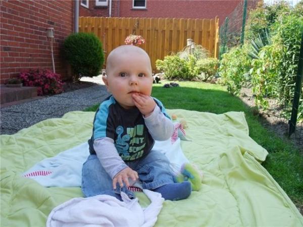 Bild zu hier auch mal fotos von julian - Forum für Oktober - Mamis