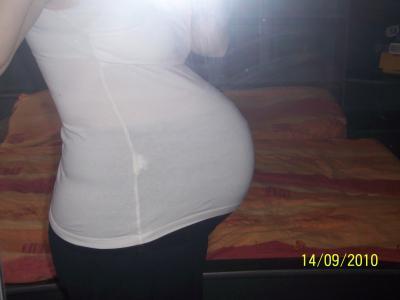 Bild zu Babybauch 37.SSW ;-) - Forum für Oktober - Mamis