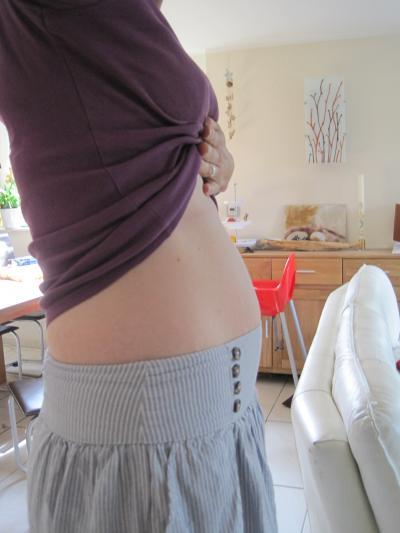 Bild zu Noch ein Bauchfoto... - Forum für Oktober - Mamis