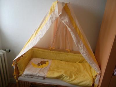 Bild zu mein beistellbett is da *freu* mit foto ^^ - Forum für Oktober - Mamis