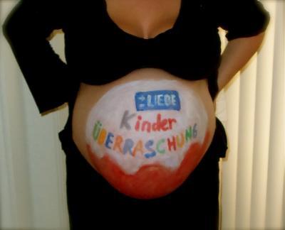 Bild zu Kinderüberraschung - Bauchbild - Forum für Oktober - Mamis