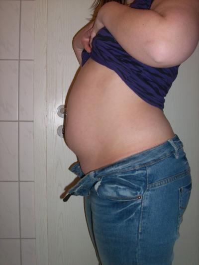 Bild zu Bauch kam in einer woche - Forum für Oktober - Mamis