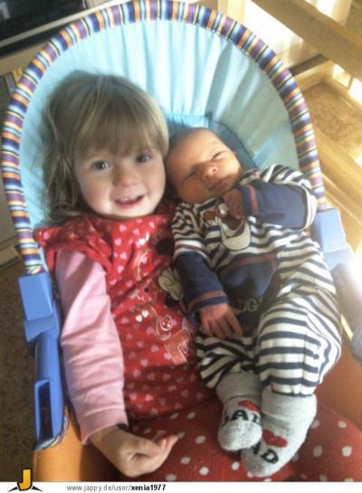 Bild zu meine 2 kleinen engelchen - Forum für Oktober - Mamis