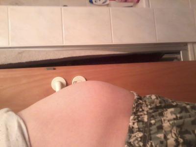 Bild zu mein bauch ;-) - Forum für Oktober - Mamis