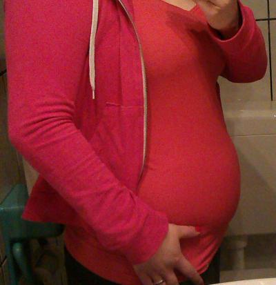 Bild zu juhuuuu heute 14ssw und mein bauch - Forum für Oktober - Mamis