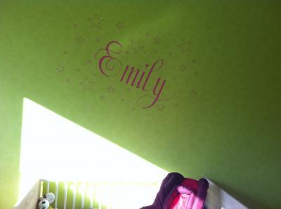 Bild zu Babyzimmer wand fertig bemalt - Forum für Oktober - Mamis