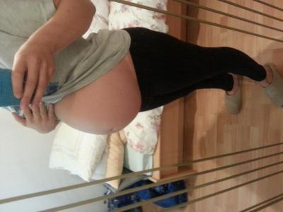 Bild zu bauchbild von mir und Louis ;-) - Forum für Oktober - Mamis