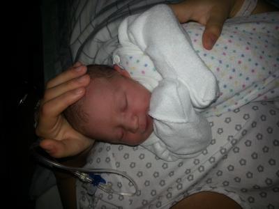 Bild zu Baby Louis entlich da!!! - Forum für Oktober - Mamis