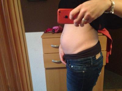 Bild zu Montag ist bauchbild tag :) - Forum für Oktober - Mamis