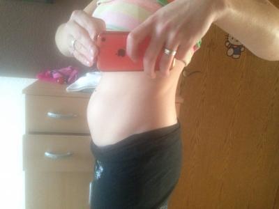 Bild zu Bauchbild Montag :))) - Forum für Oktober - Mamis