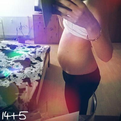 Bild zu Frage zu Mutterpass & eure bauchbilder :-) - Forum für Oktober - Mamis