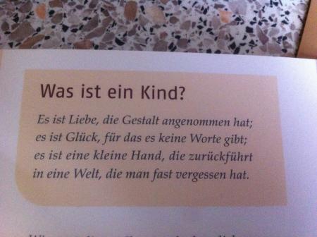 Bild zu Was ist ein Kind? - Forum für Oktober - Mamis