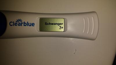 Bild zu Clearblue mit Wochenbestimmung....endlich 3+ - Forum für Oktober - Mamis