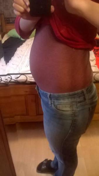 Bild zu zeigt her eure Bäuche - Forum für Oktober - Mamis