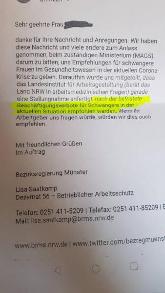 Bild zu Änderungen zum Thema Corona und BV - Forum für Oktober - Mamis