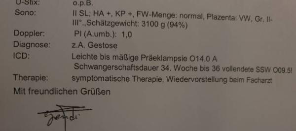 Bild zu Arztbrief - Forum für Oktober - Mamis
