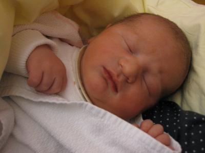 Bild zu Ein Bild vom Frischling Bennet. - Forum für November - Mamis