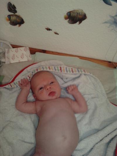 Bild zu heute wieder baden :) - Forum für November - Mamis