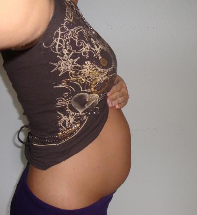 Bild zu 7. Monat und Bauchfoto =) - Forum für November - Mamis