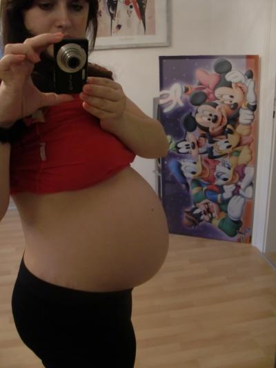 Bild zu so heute auch ein Bild von meiner mega Kugel!!! - Forum für November - Mamis