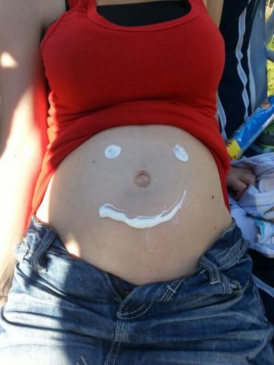 Bild zu bauchshooting - Forum für November - Mamis