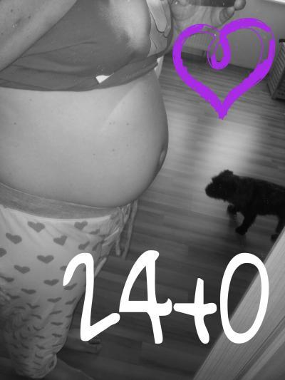 Bild zu hallo 25. ssw + Bild - Forum für November - Mamis