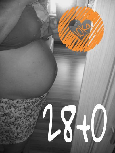 Bild zu frauenarztbericht von heute 28+0 mit bild - Forum für November - Mamis