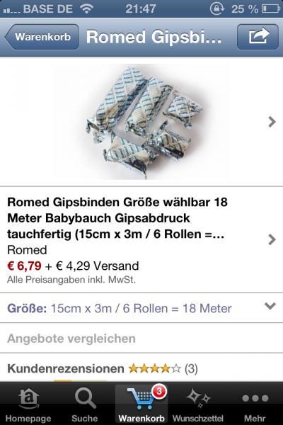 Bild zu Nochmal wegen Gips... - Forum für November - Mamis